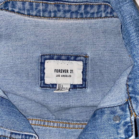 F21 Denim Jacket - Picture 2 of 3